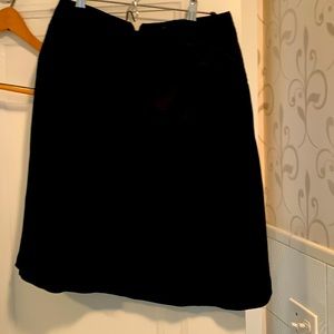 Stunning velvet and silk cocktail skirt.